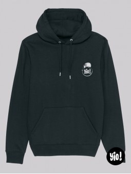 sweat à capuche crâne chill - hoodie crâne squelette unisexe en coton bio - sweat crâne cool dessiné et imprimé en France