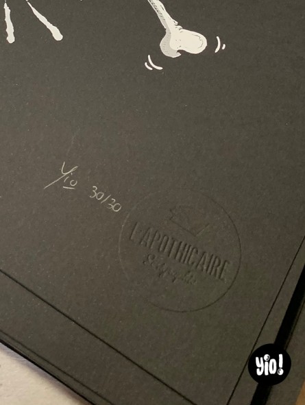 tirage d'art skulls - sérigraphie skulls - affiche sérigraphie - dessiné et sérigraphié en France