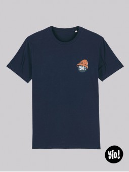 T-shirt Boombox unisexe en coton bio design rétro hip-hop années 80