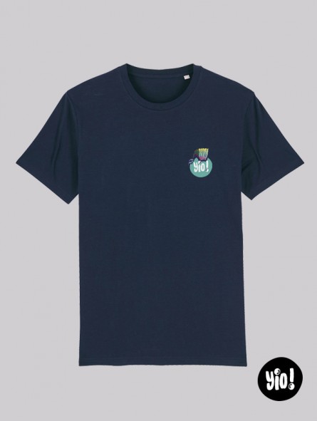 T-shirt Éléphant Punk unisexe coton bio - Illustration badass et décalée par Yio