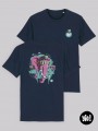 T-shirt Éléphant Punk unisexe coton bio - Illustration badass et décalée par Yio
