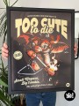 Affiche Gizmo 40x50 encadrée tenue en main idée cadeau geek pop culture