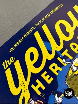 Détail header The Flat Beat Chronicles affiche Flat Eric Mr Oizo pub Levi's Yio