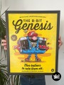 Affiche manette NES Mario 40x50 encadrée tenue en main idée cadeau fan retrogaming