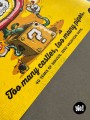 Détail typographie Too Many Castles Too Many Pipes affiche Mario retrogaming Yio