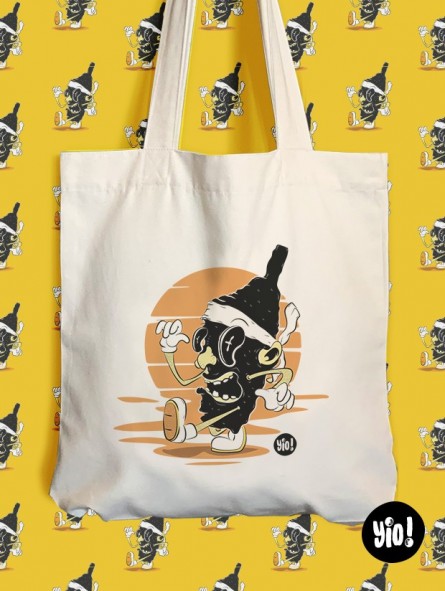 totebag 100% Corse - coton recyclé - dessiné et imprimé en France