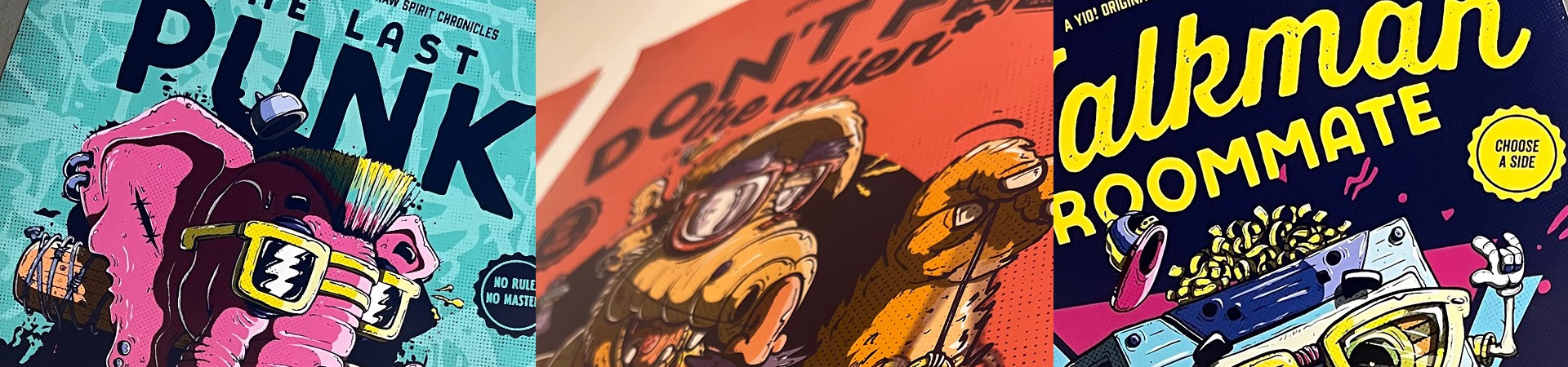 Bannière Nouvelle Collection affiches narratives